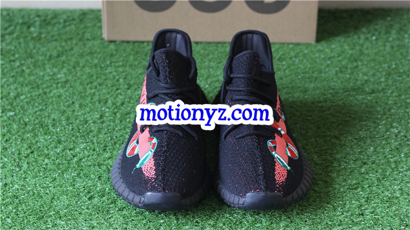 Yeezy Boost 350 V2 Snakes Black Red